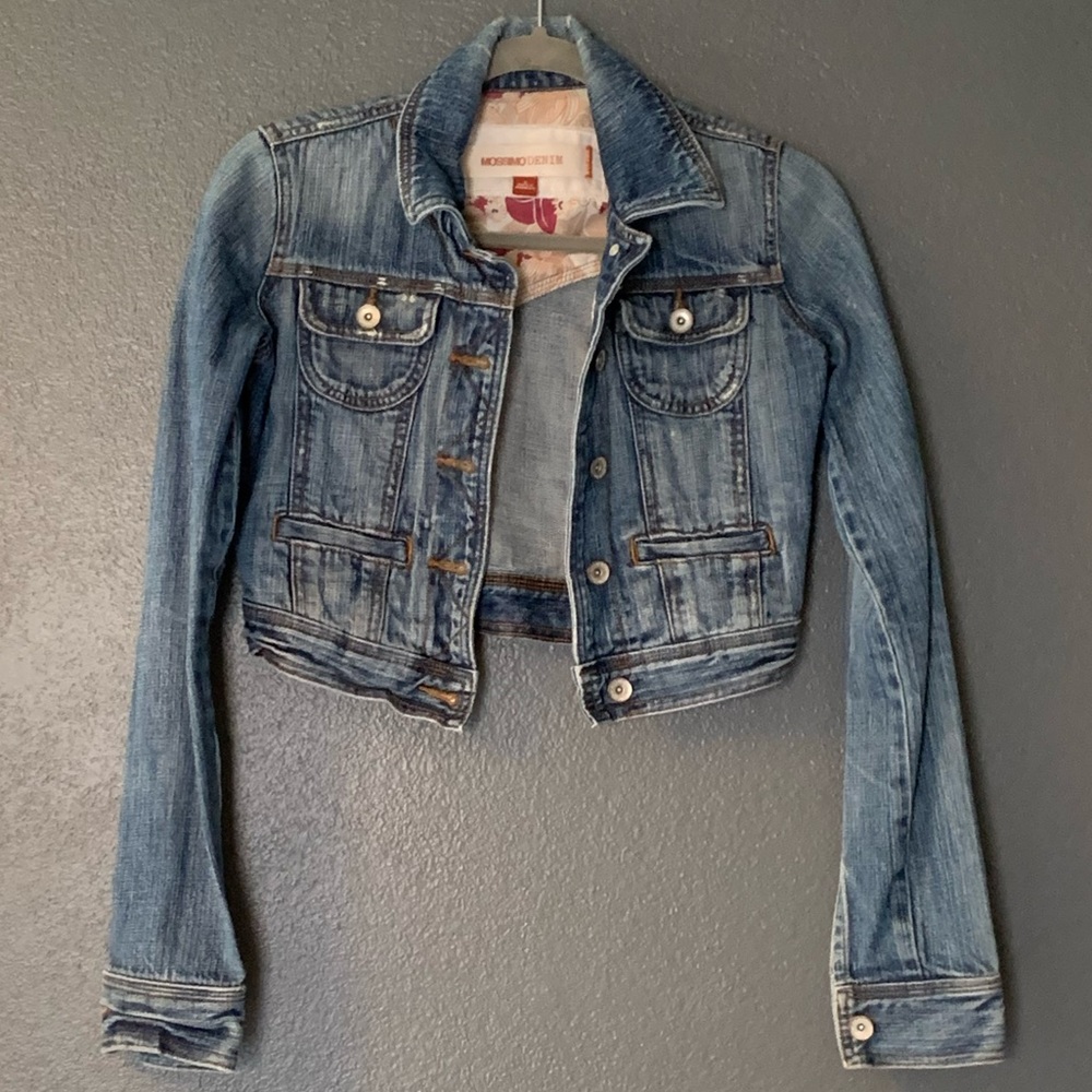 Mossimo Denim crop jacket